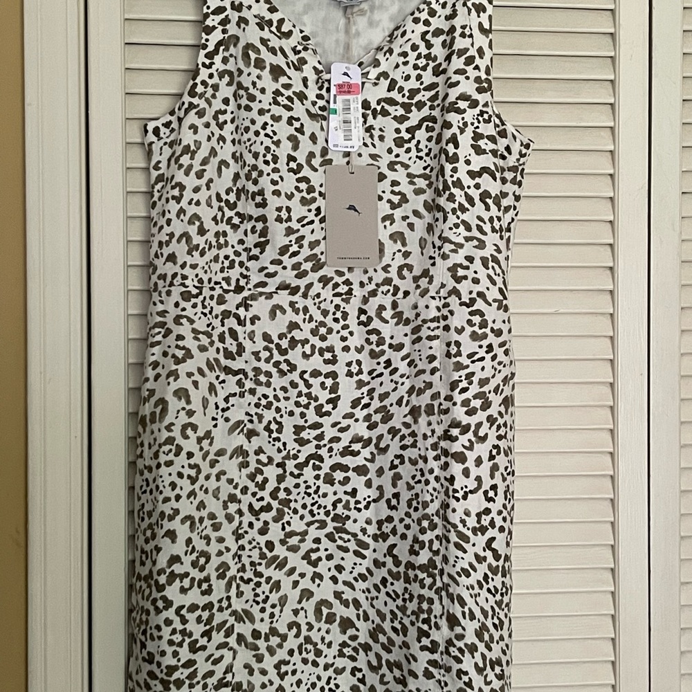 Linen sleeveless dress